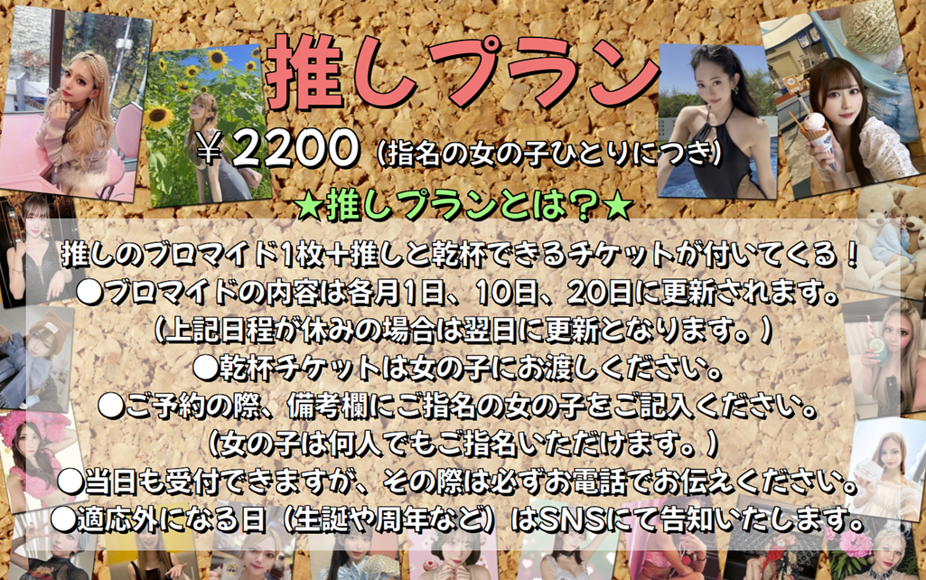 推しプラン紹介